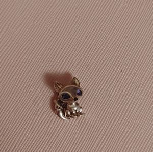 Blue Eye Fox Charm